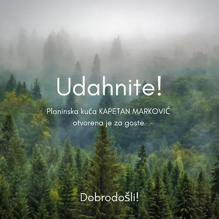 Planinska Kuca Kapetan Markovic Divcibare